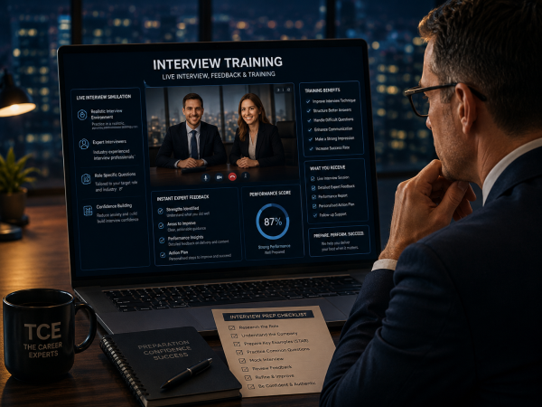 Interview Training & Live Interview Simulation