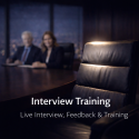Training, Live Interview & Feedback