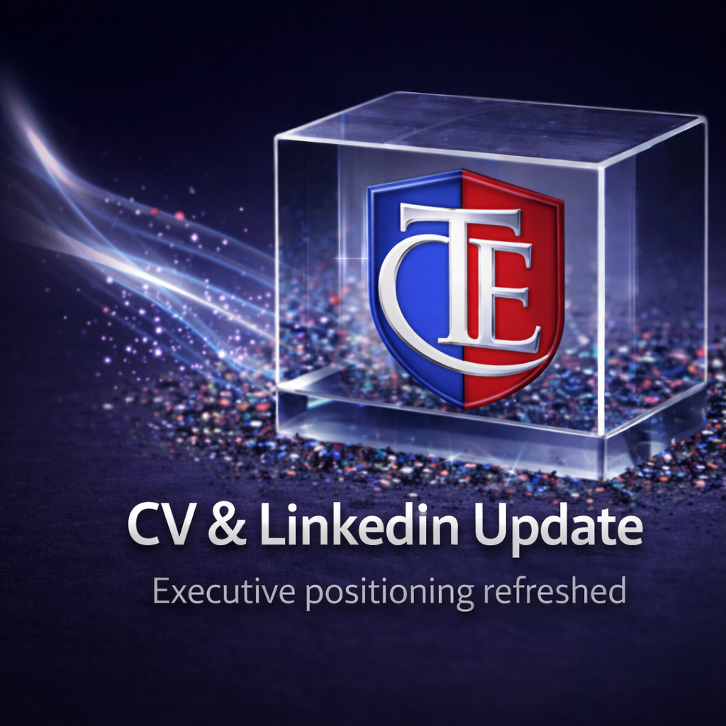 CV & LinkedIn Update